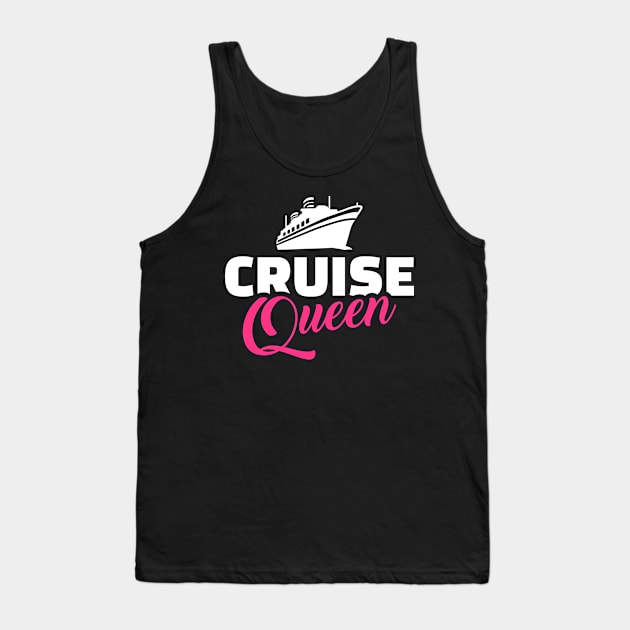 Cruise queen Tank Top by Designzz